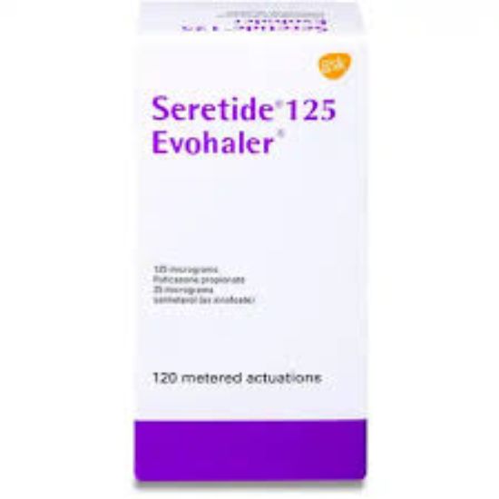 SERETIDE EVOHALER 50/25 MG 198 LE