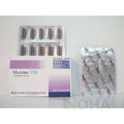 MUCOTEC 300 MG 20 CAP 144 LE