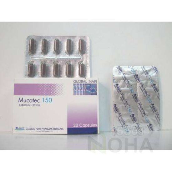 MUCOTEC 300 MG 20 CAP 144 LE