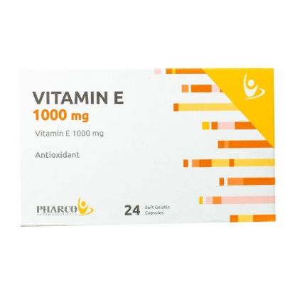 VITAMIN E 1000 MG 24 CAP 89 LE