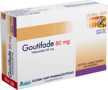 GOUTIFADE 80 MG 30 TAB 123 LE