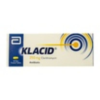 KLACID 250 MG 20 TAB 146 LE