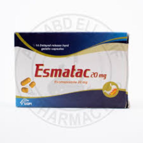 ESMATAC 20 MG 14 CAP 55 LE