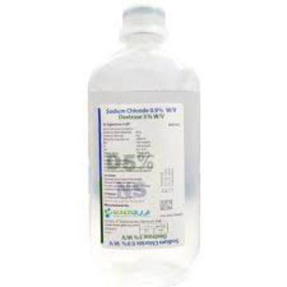 SODIUM CHLORIDE 9% 500 ML +5% GLUCOSE 30 LE