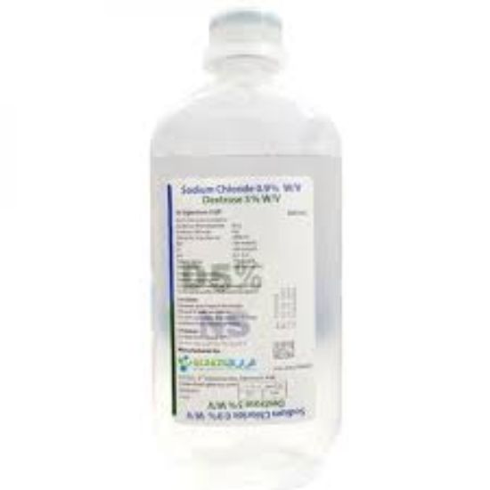 SODIUM CHLORIDE 9% 500 ML +5% GLUCOSE 30 LE