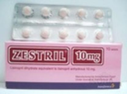 ZESTRIL 10 MG10 TAB 43 LE