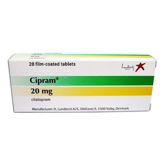 CIPRAM 20 MG 28 TAB 232 LE