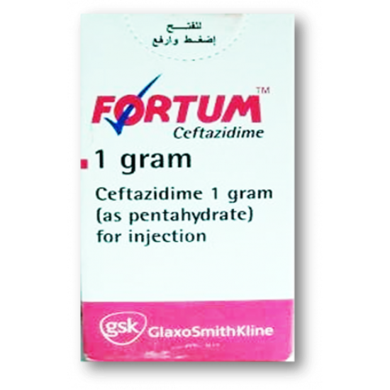 FORTUM 1 GM 1 VIAL 106 LE