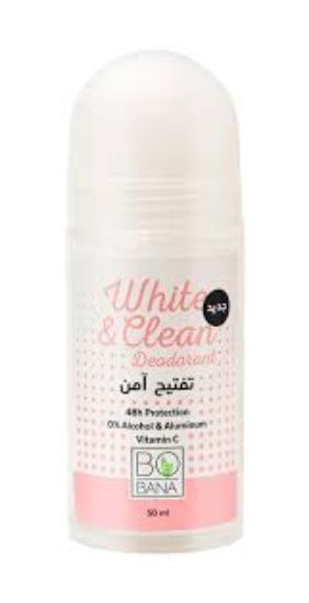 BOBANA WHITE CLEAN ROLL ON VITAMIN C 50 ML