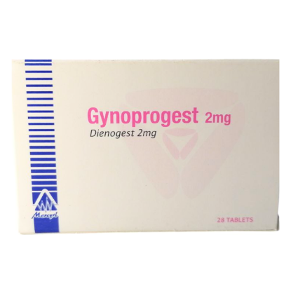 GYNOPROGEST 2 MG 28 TABLETS 266 LE