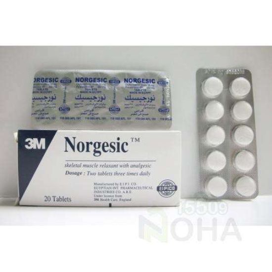 NORGESIC 20 TAB 38 LE