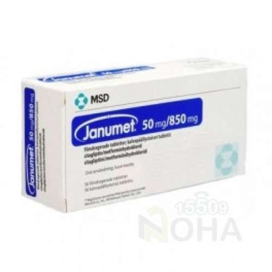 JANUMET 50 MG/500 MG 56 TAB 618 LE