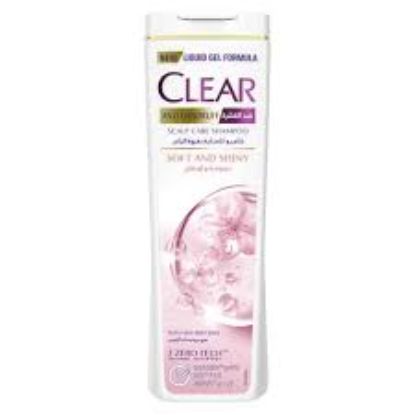 CLEAR ANTI DANDRUFF SOFT & SHINY SHAMPOO WOMEN 360ML OFFERوفر 15 جنيه