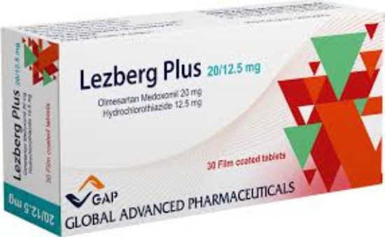 LEZBERG PLUS 20/12.5 MG 30 TAB 99 LE