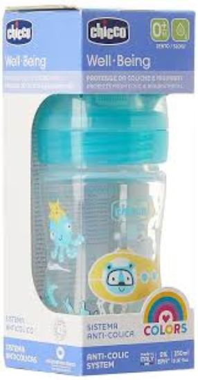 CHICCO WELL BEING +0M 150 ML CODE(66206)بلاستيك ولاد