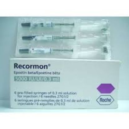 RECORMON 5000 IU/0.3 ML 6 SYRING 3163 LE