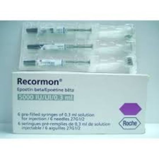 RECORMON 5000 IU/0.3 ML 6 SYRING 3163 LE