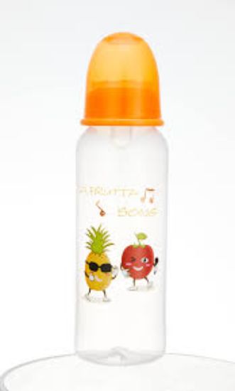 LA FRUTTA +4 M PLASTIC FEEDING BOTTLE 240 ML