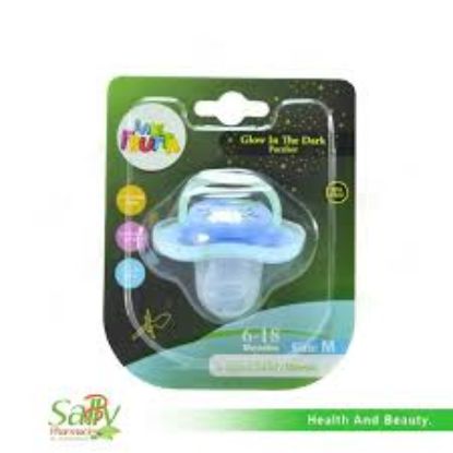 LA FRUTTA 6-18M 22263 سكاته سيليكون مشطوفه بالغطاء M (GLOW IN THE DARK) \