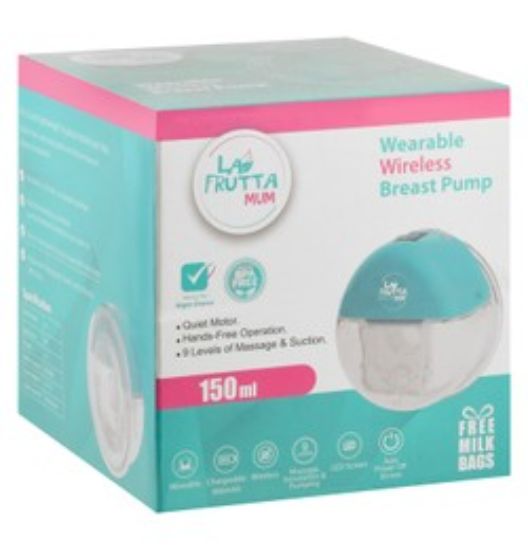 LA FRUTTA MUM WEARABLE WIRELESS BREAST PUMP 150 ML(25101)
