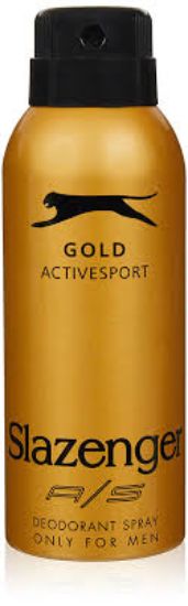 SLAZENGER ACTIVE SPORT DEODORANT SPRAY 150 ML GOLD