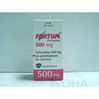 FORTUM 500 MG VIAL 66 LE