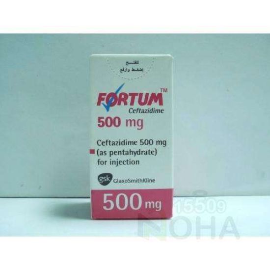FORTUM 500 MG VIAL 66 LE