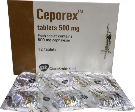 CEPOREX 500 MG 12 TAB 69 LE