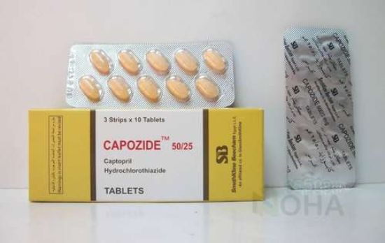 CAPOZIDE 50/25 MG 30 TAB 93 LE