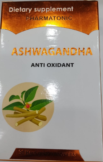 ASHWAGANDHA ANTI OXIDANT 30 CAPSULES 180 LE