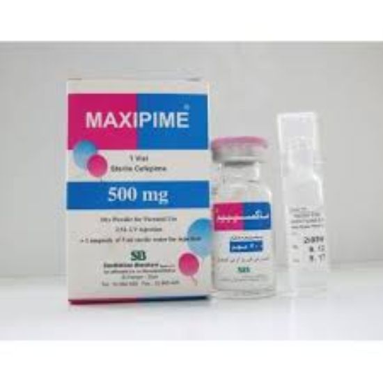 MAXIPIME 500 MG VIAL 76 LE