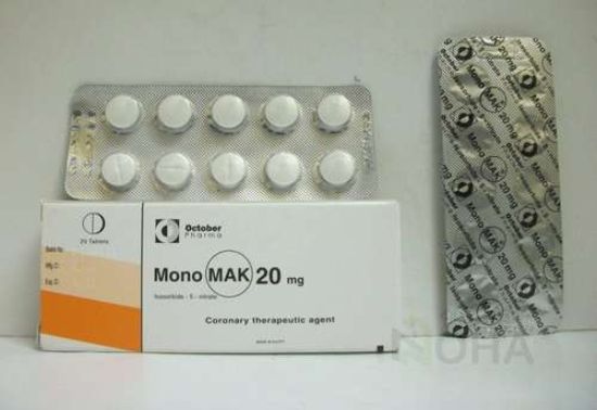 MONOMAK 20 MG 20 TAB 28 LE