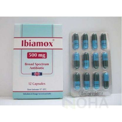 IBIAMOX 500 MG 12 CAP 45 LE