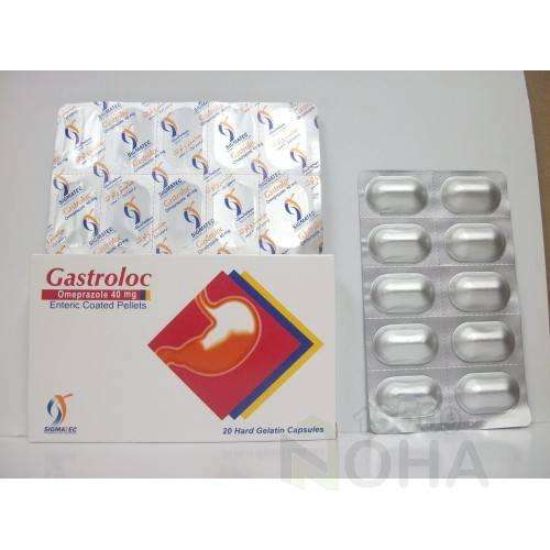 GASTROLOC 40 MG 20 CAP 79 LE