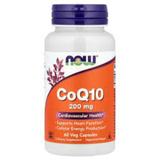 NOW CO Q-10 200 MG 60 CAPSULES