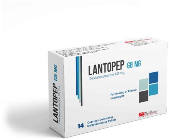 LANTOPEP 60 MG 14 CAP 140 LE