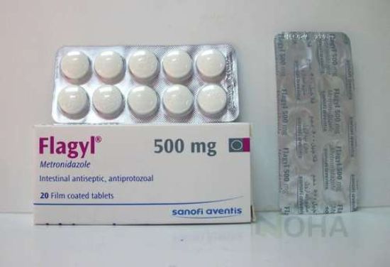 FLAGYL 500 MG 20 TAB 34 LE