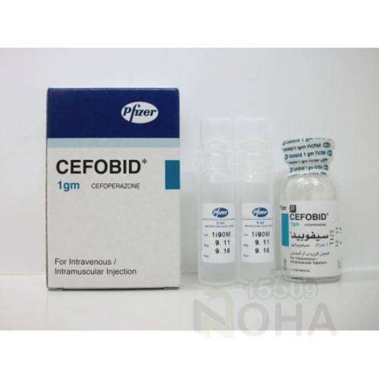 CEFOBID 1 GM VIAL 104 LE