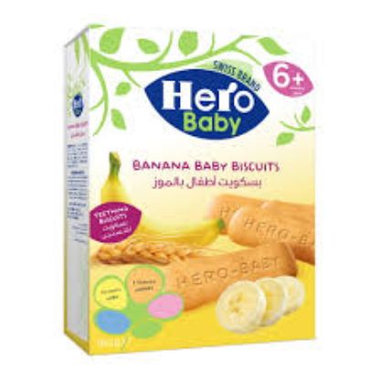 HERO BANANA BABY BISCUITS +6MONTHS 180 G offer