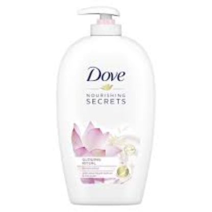 DOVE HANDWASH 500 ML GLOWING RITUAL 500 ML وفر 12 جنية