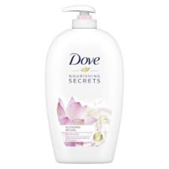 DOVE HANDWASH 500 ML GLOWING RITUAL 500 ML وفر 12 جنية