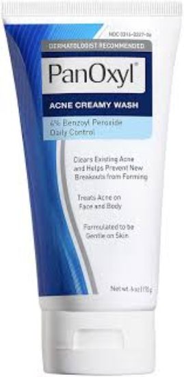 PANOXYL ACNE CREAMY WASH 4% benzyl peroxide 170 G