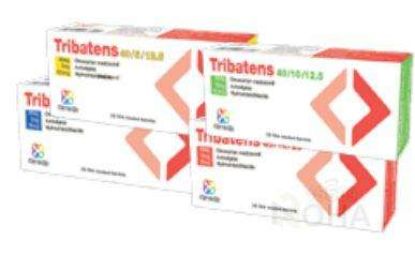 TRIBATENS 40/5/12.5 MG 30 TAB 120 LE