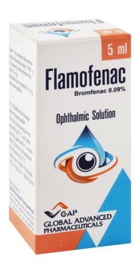 FLAMOFENAC 0.09% EYE SOLUTION 5 ML 40 LE
