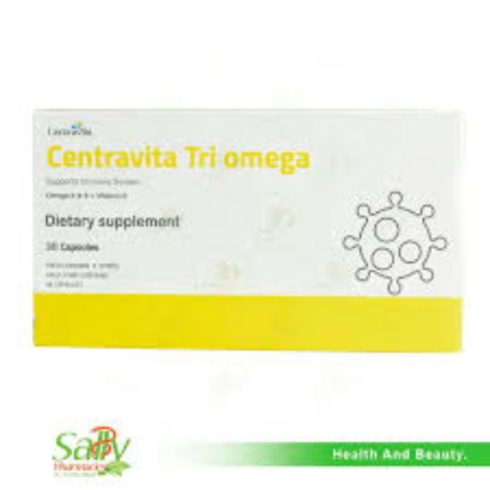 CENTRAVITA TRI OMEGA 30 CAPSULES 195 LE
