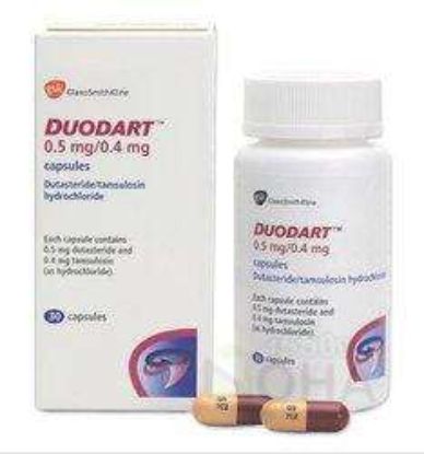 DUODART 0.5/0.4 MG 30 CAP 491 LE