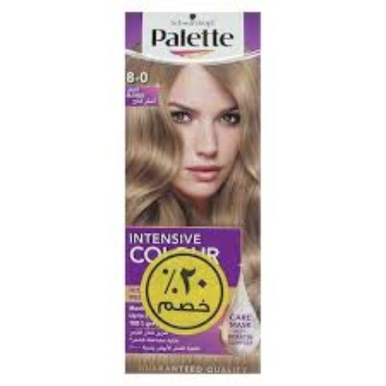 PALETTE COLOR 8-0 خصم 20% اشقر فاتح