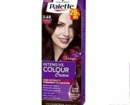 PALETTE COLOR 3-68 خصم 20%ماهونجي غامق