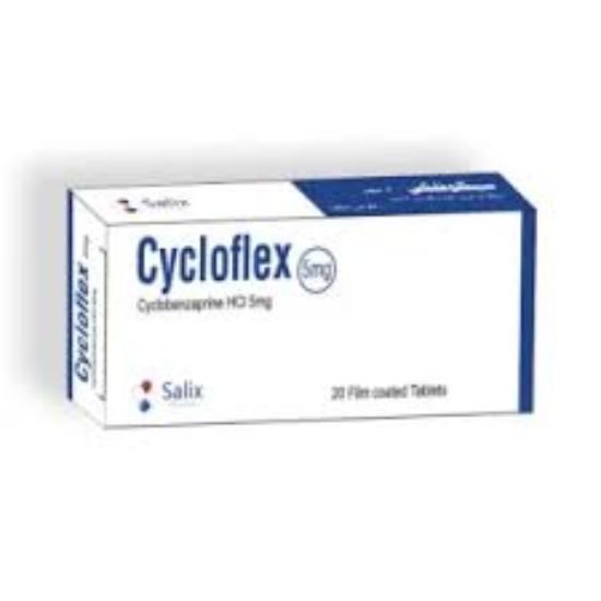 CYCLOFLEX 5 MG 20 TAB 40 LE