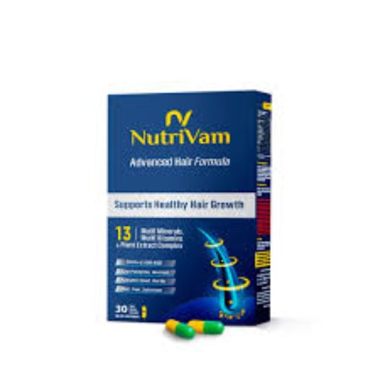 NUTRIVAM ADVANCED HAIR FORMULA 30 CAPS 820 LE